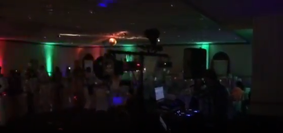 Dj with Uplights package